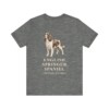 English Springer Spaniel Latin Shirt, Vintage Dog Sketch Tee, Dog Latin Gift