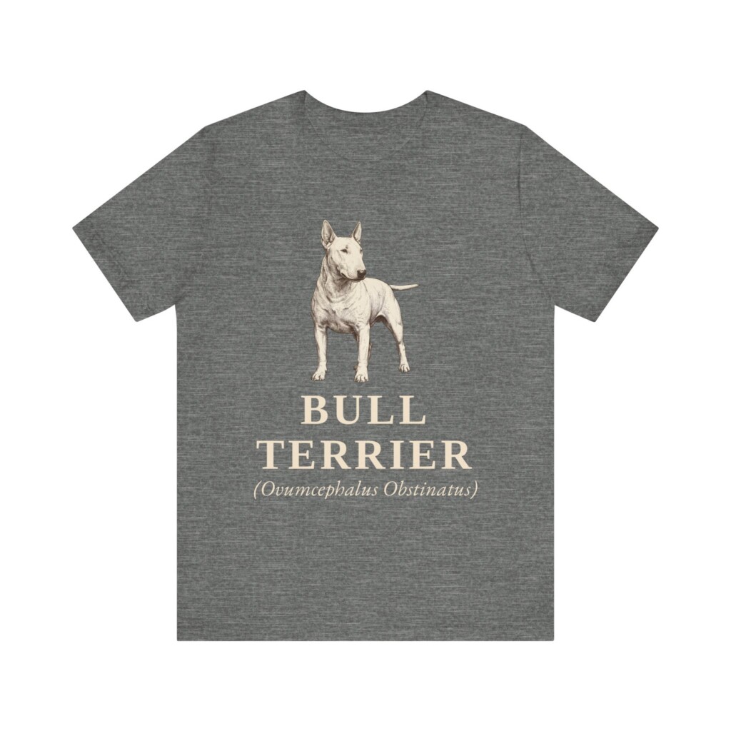 Bull Terrier Latin Shirt, Vintage Dog Sketch Tee, Dog Latin Gift Bull Terrier Latin Shirt, Vintage Dog Sketch Tee, Dog Latin Gift
