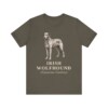Irish Wolfhound Latin Shirt, Vintage Dog Sketch Tee, Dog Latin Gift Irish Wolfhound Latin Shirt, Vintage Dog Sketch Tee, Dog Latin Gift