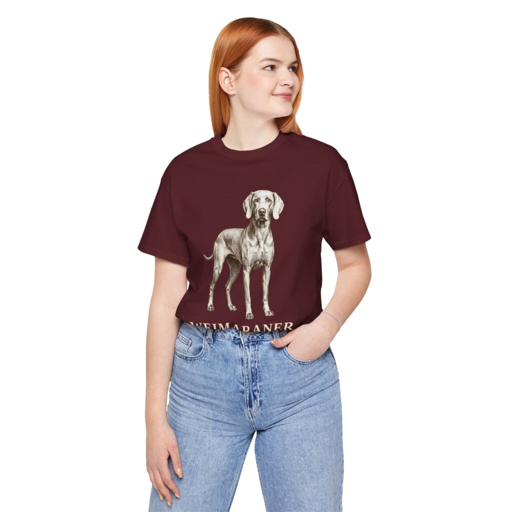 Weimaraner Latin Shirt, Vintage Dog Sketch Tee, Dog Latin Gift