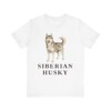 Husky Lover Shirt, Vintage Dog Sketch Tee, Dog Lover Gift