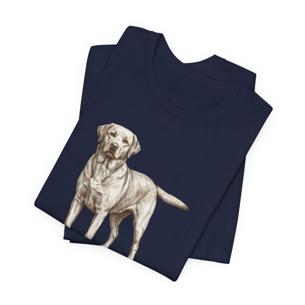 Labrador Retriever Latin Shirt, Vintage Dog Sketch Tee, Dog Latin Gift