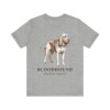 Bloodhound Latin Shirt, Vintage Dog Sketch Tee, Dog Latin Gift