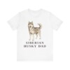 Husky Dad Shirt, Vintage Dog Sketch Tee, Dog Dad Gift