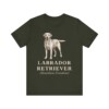 Labrador Retriever Latin Shirt, Vintage Dog Sketch Tee, Dog Latin Gift