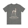Italian Greyhound Latin Shirt, Vintage Dog Sketch Tee, Dog Latin Gift