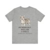Pembroke Welsh Corgi Latin Shirt, Vintage Dog Sketch Tee, Dog Latin Gift