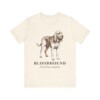 Bloodhound Latin Shirt, Vintage Dog Sketch Tee, Dog Latin Gift