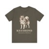 Keeshond Latin Shirt, Vintage Dog Sketch Tee, Dog Latin Gift