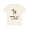 Airedale Terrier Latin Shirt, Vintage Dog Sketch Tee, Dog Latin Gift