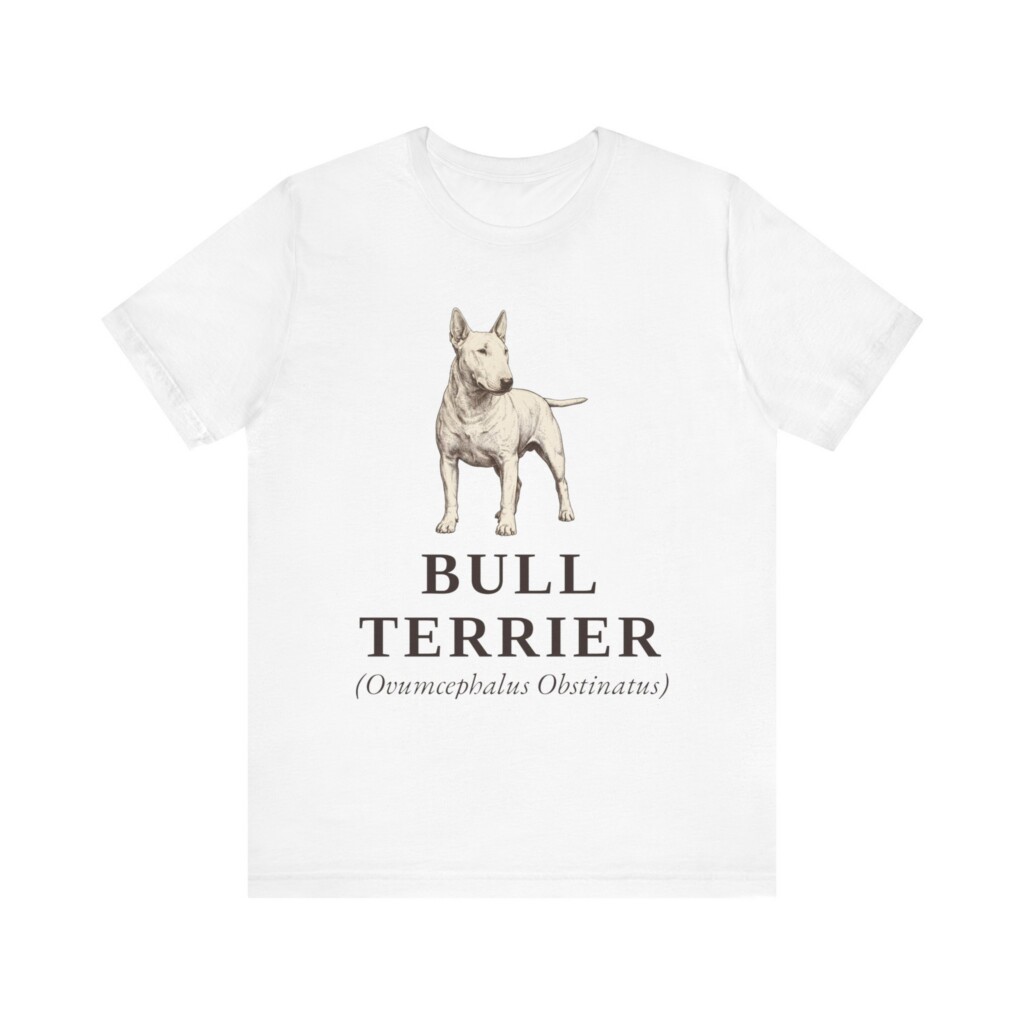 Bull Terrier Latin Shirt, Vintage Dog Sketch Tee, Dog Latin Gift Bull Terrier Latin Shirt, Vintage Dog Sketch Tee, Dog Latin Gift