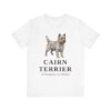 Cairn Terrier Latin Shirt, Vintage Dog Sketch Tee, Dog Latin Gift