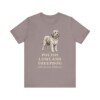 Polish Lowland Sheepdog Latin Shirt, Vintage Dog Sketch Tee, Dog Latin Gift