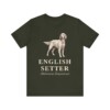 English Setter Latin Shirt, Vintage Dog Sketch Tee, Dog Latin Gift English Setter Latin Shirt, Vintage Dog Sketch Tee, Dog Latin Gift