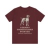 German Shorthaired Pointer Latin Shirt, Vintage Dog Sketch Tee, Dog Latin Gift German Shorthaired Pointer Latin Shirt, Vintage Dog Sketch Tee, Dog Latin Gift