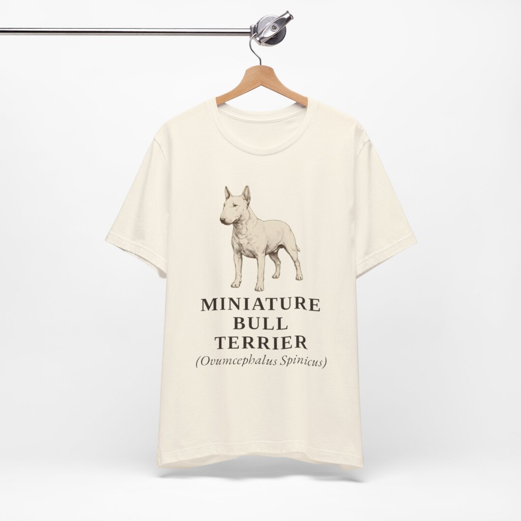 Miniature Bull Terrier Latin Shirt, Vintage Dog Sketch Tee, Dog Latin Gift Miniature Bull Terrier Latin Shirt, Vintage Dog Sketch Tee, Dog Latin Gift