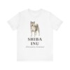 Shiba Inu Latin Shirt, Vintage Dog Sketch Tee, Dog Latin Gift