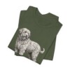 Bergamasco Sheepdog Latin Shirt, Vintage Dog Sketch Tee, Dog Latin Gift