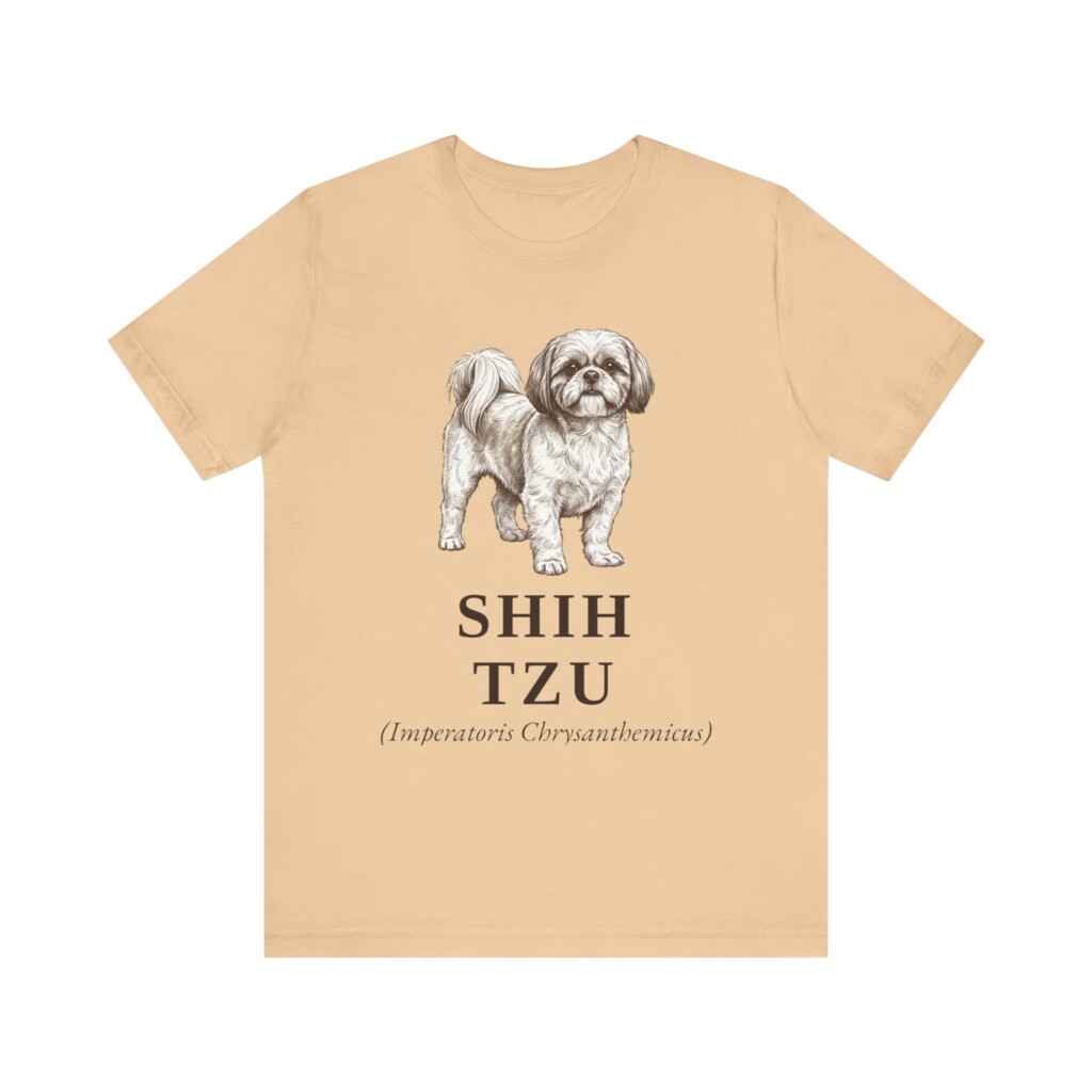 Shih Tzu Latin Shirt, Vintage Dog Sketch Tee, Dog Latin Gift Shih Tzu Latin Shirt, Vintage Dog Sketch Tee, Dog Latin Gift