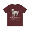 Bergamasco Sheepdog Latin Shirt, Vintage Dog Sketch Tee, Dog Latin Gift
