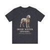 Irish Water Spaniel Latin Shirt, Vintage Dog Sketch Tee, Dog Latin Gift