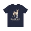 Basenji Latin Shirt, Vintage Dog Sketch Tee, Dog Latin Gift