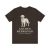 Golden Retriever Latin Shirt, Vintage Dog Sketch Tee, Dog Latin Gift
