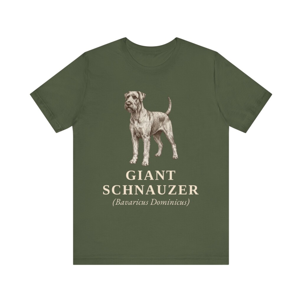 Giant Schnauzer Latin Shirt, Vintage Dog Sketch Tee, Dog Latin Gift Giant Schnauzer Latin Shirt, Vintage Dog Sketch Tee, Dog Latin Gift