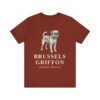 Brussels Griffon Latin Shirt, Vintage Dog Sketch Tee, Dog Latin Gift