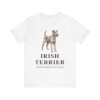 Irish Terrier Latin Shirt, Vintage Dog Sketch Tee, Dog Latin Gift