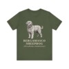 Bergamasco Sheepdog Latin Shirt, Vintage Dog Sketch Tee, Dog Latin Gift