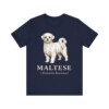 Maltese Latin Shirt, Vintage Dog Sketch Tee, Dog Latin Gift