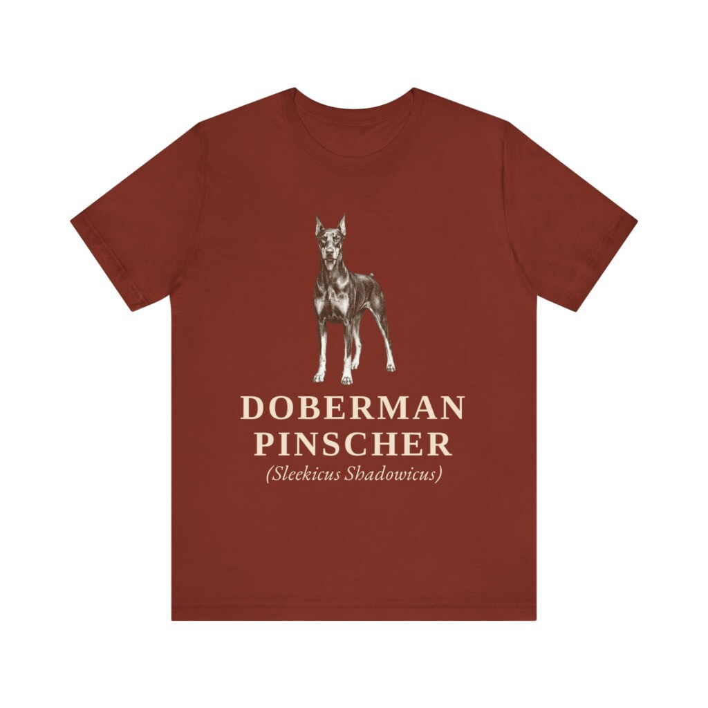 Doberman Pinscher Latin Shirt, Vintage Dog Sketch Tee, Dog Latin Gift Doberman Pinscher Latin Shirt, Vintage Dog Sketch Tee, Dog Latin Gift