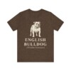English Bulldog Latin Shirt, Vintage Dog Sketch Tee, Dog Latin Gift
