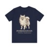 Pomeranian Latin Shirt, Vintage Dog Sketch Tee, Dog Latin Gift