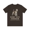 Fox Terrier (Wire) Latin Shirt, Vintage Dog Sketch Tee, Dog Latin Gift Fox Terrier (Wire) Latin Shirt, Vintage Dog Sketch Tee, Dog Latin Gift