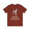 Irish Terrier Latin Shirt, Vintage Dog Sketch Tee, Dog Latin Gift