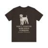 Soft Coated Wheaten Terrier Latin Shirt, Vintage Dog Sketch Tee, Dog Latin Gift