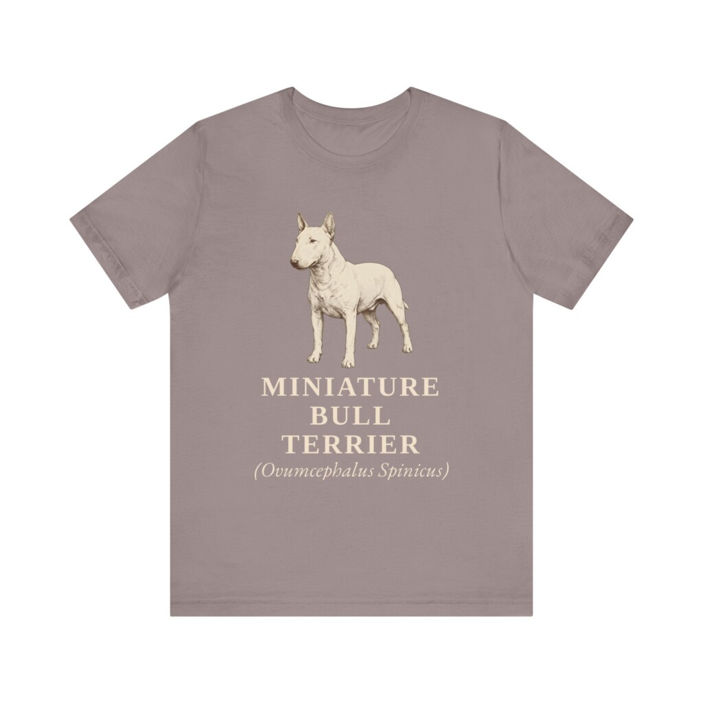 Miniature Bull Terrier Latin Shirt, Vintage Dog Sketch Tee, Dog Latin Gift Miniature Bull Terrier Latin Shirt, Vintage Dog Sketch Tee, Dog Latin Gift