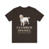 Clumber Spaniel Latin Shirt, Vintage Dog Sketch Tee, Dog Latin Gift