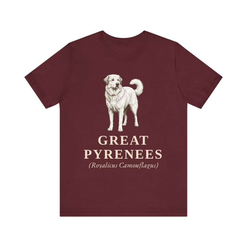 Great Pyrenees Latin Shirt, Vintage Dog Sketch Tee, Dog Latin Gift Great Pyrenees Latin Shirt, Vintage Dog Sketch Tee, Dog Latin Gift
