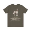 German Shorthaired Pointer Latin Shirt, Vintage Dog Sketch Tee, Dog Latin Gift German Shorthaired Pointer Latin Shirt, Vintage Dog Sketch Tee, Dog Latin Gift