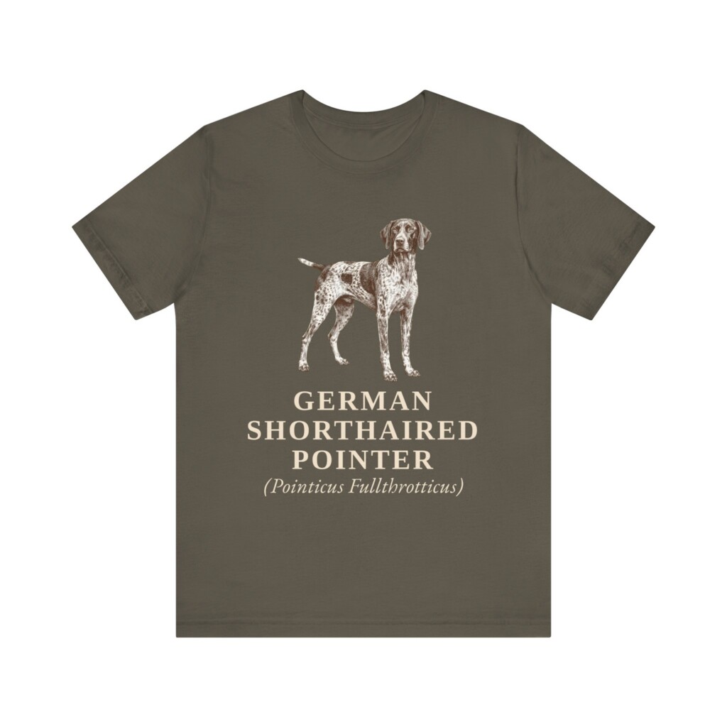 German Shorthaired Pointer Latin Shirt, Vintage Dog Sketch Tee, Dog Latin Gift German Shorthaired Pointer Latin Shirt, Vintage Dog Sketch Tee, Dog Latin Gift