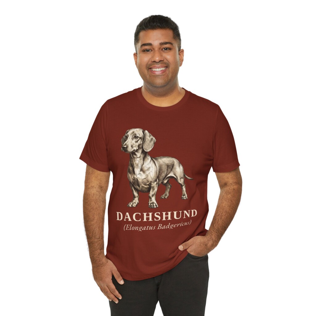 Dachshund Latin Shirt, Vintage Dog Sketch Tee, Dog Latin Gift Dachshund Latin Shirt, Vintage Dog Sketch Tee, Dog Latin Gift