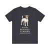 Jack Russell Terrier Latin Shirt, Vintage Dog Sketch Tee, Dog Latin Gift