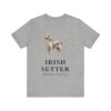 Irish Setter Latin Shirt, Vintage Dog Sketch Tee, Dog Latin Gift