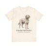 Goldendoodle Latin Shirt, Vintage Dog Sketch Tee, Dog Latin Gift