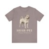 Shar-Pei Latin Shirt, Vintage Dog Sketch Tee, Dog Latin Gift