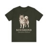 Keeshond Latin Shirt, Vintage Dog Sketch Tee, Dog Latin Gift