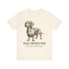 Dachshund Latin Shirt, Vintage Dog Sketch Tee, Dog Latin Gift Dachshund Latin Shirt, Vintage Dog Sketch Tee, Dog Latin Gift